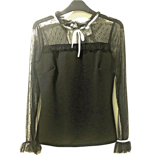 Steampunk goth long sleeve top size medium - Picture 1 of 4